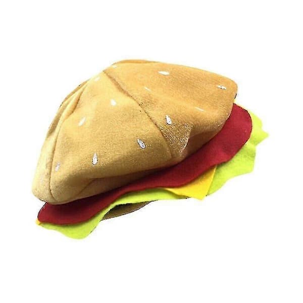 Unisex Rolig Cheeseburgerhatt for Tenåringer og Voksne Chumian