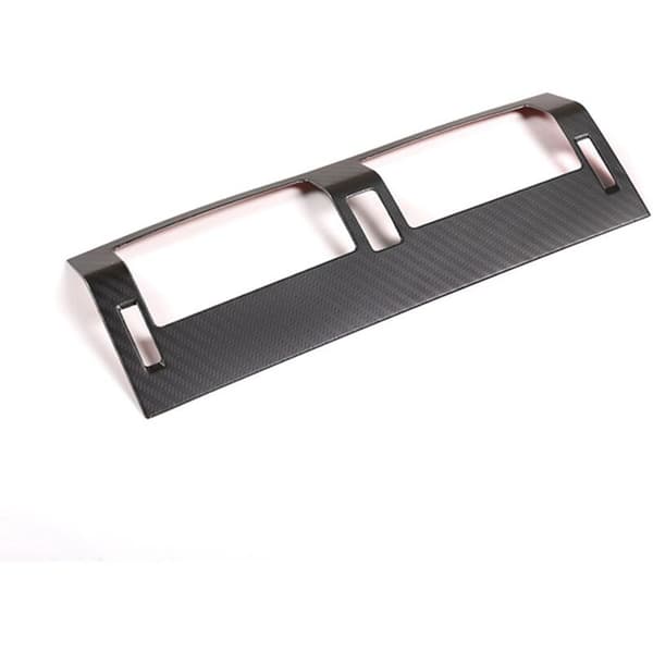 For 110 130 2020-2021 Rustfritt stål Bilinstrumentpanel Midtkonsoll Luftventil Utløpsramme Deksel Trim