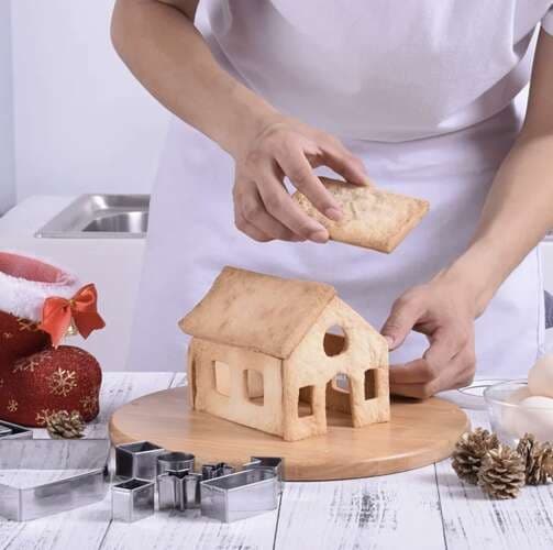 Pepperkakeformer / Pepperkakehus Sett - DIY 295