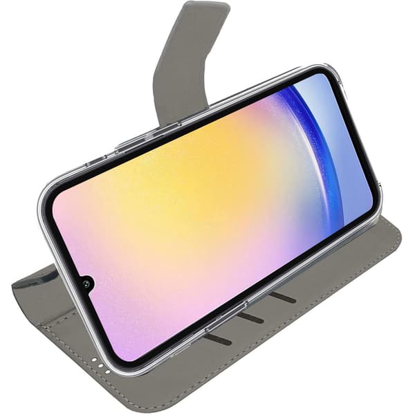 Samsung Galaxy A26 5G Tegnebogsetui, Sort, Øko-læder Svart