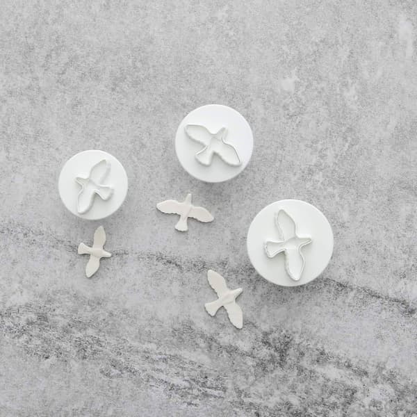 Fugleudstikkere 3 stk. | Stempel Due multifärg multicolor