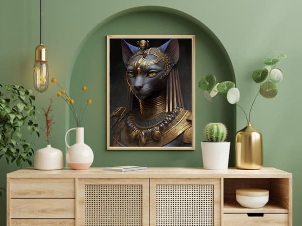 Kat Plakat Størrelse 21×30 CM