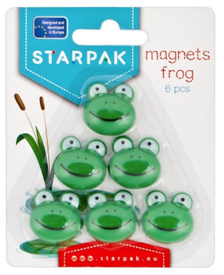 Kjøleskapsmagnet 6 stk