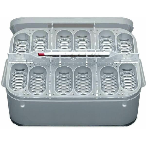 Incubator, 12 Egg Tray Incubation Box for Crawling Pets - (without thermometer)