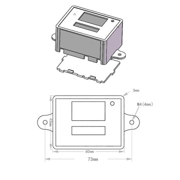 XH-W3005 Digitaalinen kosteudensäädin 110-220V 10A 0-99%RH kosteudensäätölaite kosteusanturilla