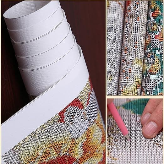 DIY 5D Diamantmålning Katt 30x40 cm, Diamantmålningssats för vardagsrum och sovrum