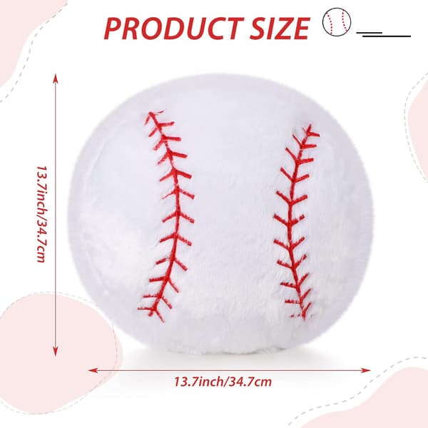 Sportpute Baseball Plysj Pyntepute PP-bomullsfyll