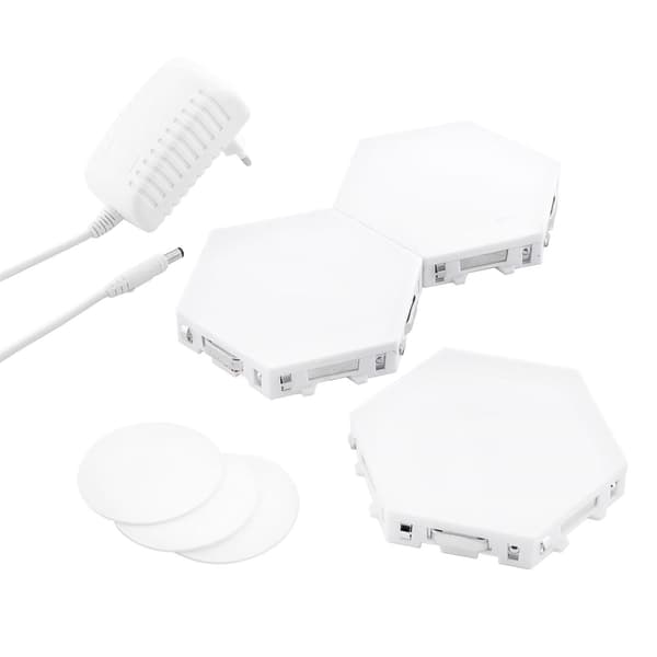 Skab stemning med smarte LED-paneler! Vit white