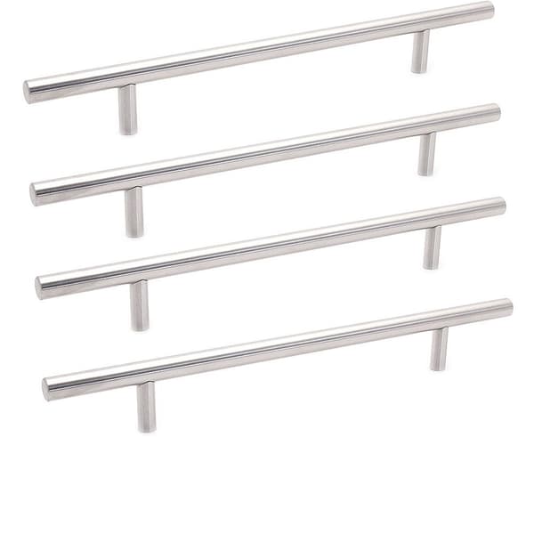 4-pack handles - Stainless steel 25 cm Silver silver