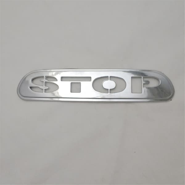 For HIACE 2008-2016 STOP High-mounted Brake Light Sequins Car Decor Sticker Lamp Head Accessories