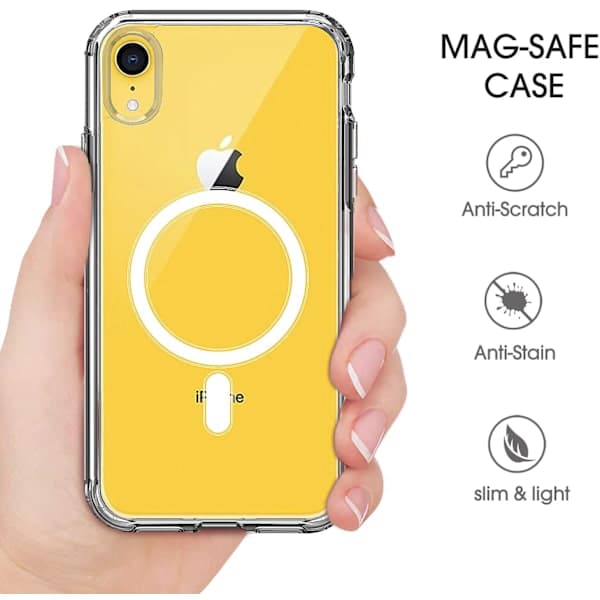 iPhone X/XS mobilskal MagSafe-kompatibelt Akryl transparent