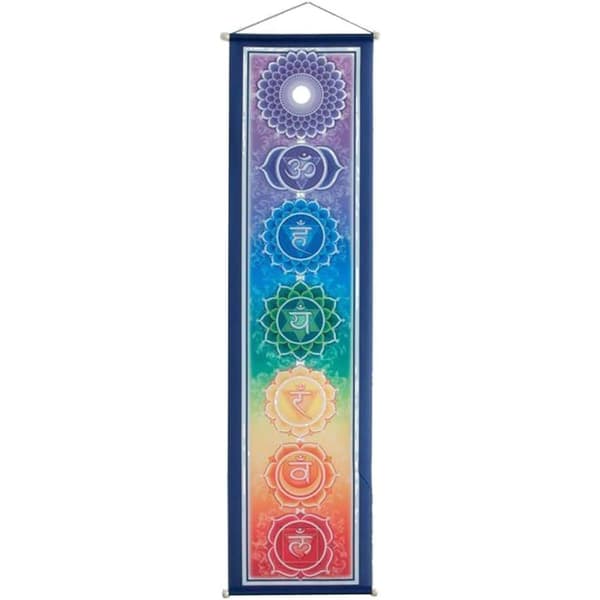 Dekorationsbanner - Chakra-motiv multifärg multicolor