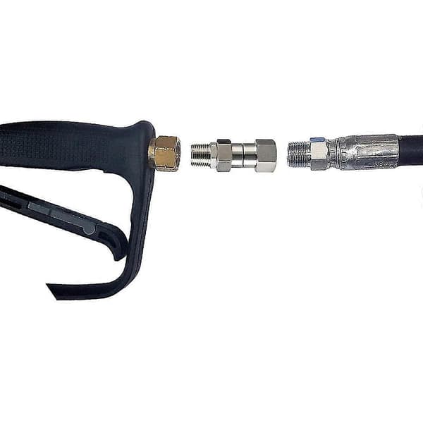 Højtryksrenser drejeled, 3/8 tommer Npt han gevind, 4500 Psi, Til højtryksrenser (rustfrit stål)