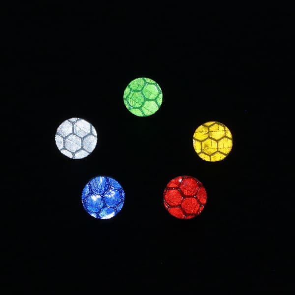Reflective Marking Tacks 50-Pack, 1 cm, Reflective Trail Markers for Trail Marking, Hunting, and Trees