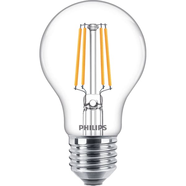 2-pakning LED E27 Normal 4,3W (40W) Klar 470lm 98 33