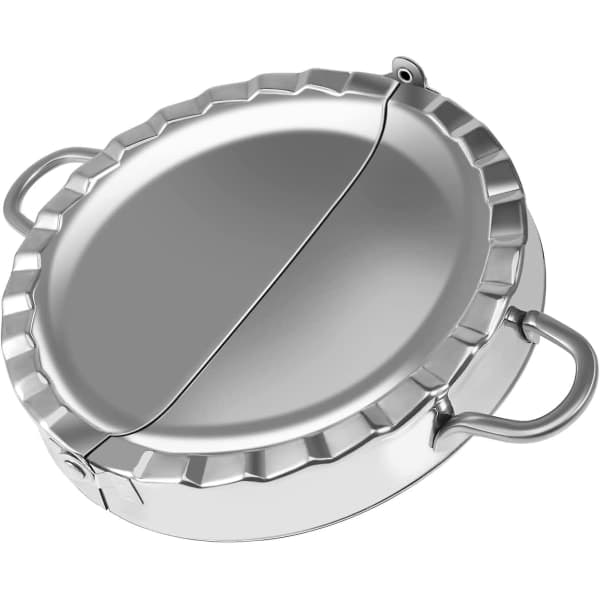Stor Empanada Maker, 6\" Empanada Maker i Rustfrit Stål, Bagværk, Lommetærte