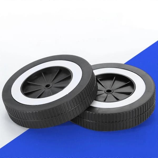 2-pack grill replacement wheels PP Sand-protected universal wheels for most grills Outdoor Kitchen 5.91 inches Black