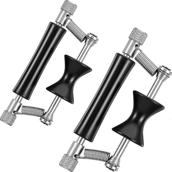 2-pack Gitarr Rullande Capo Glidande Capo Justerbar Capo Gummi och Rostfritt Stål Capo