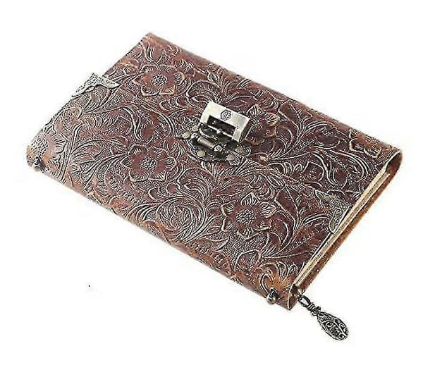 Dagbog - Indbundet til mænd og kvinder med blanke sider, rejsedagbog