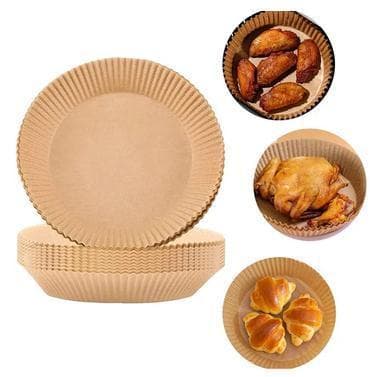 100-pakning Airfryer-papir - 20 cm