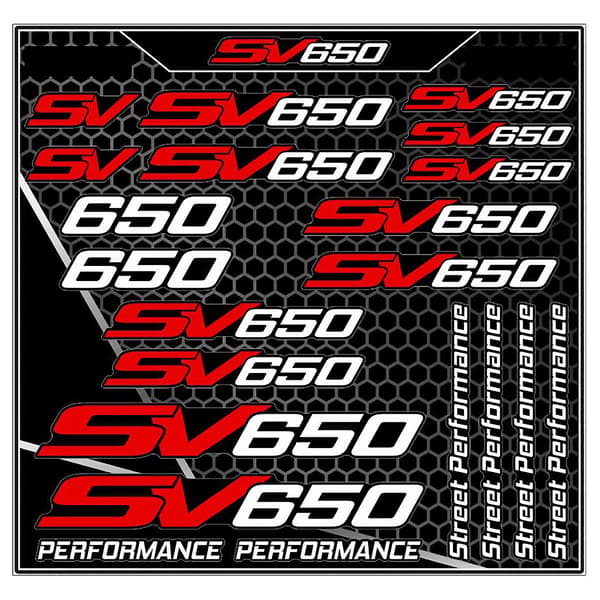 Tarra Suzuki SV650 SV 650 logosarja