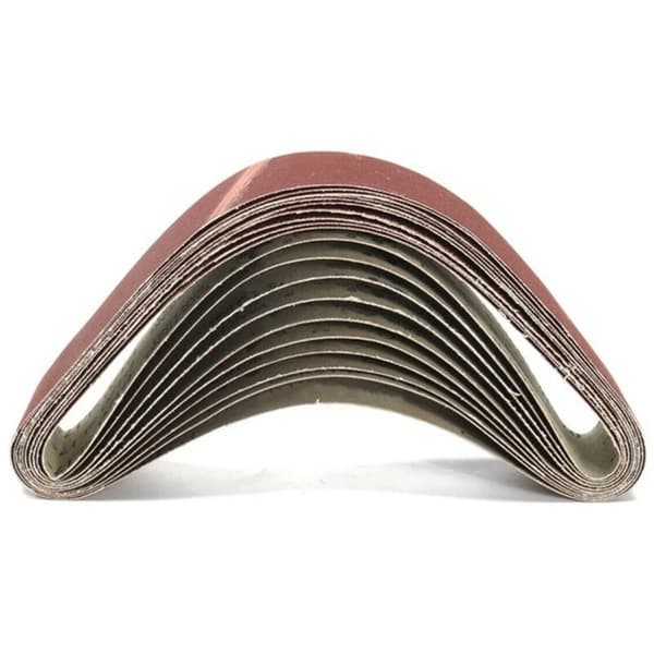 10-pack 686X50 mm 1000 grit aluminiumoxid slipband