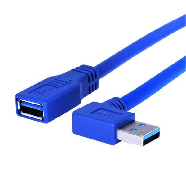 Usb3. 0 Förlängningskabel Höger Vinkel Usb90 Graders Datakabel Usb Anslutningskabel Hane Till Hona Ada
