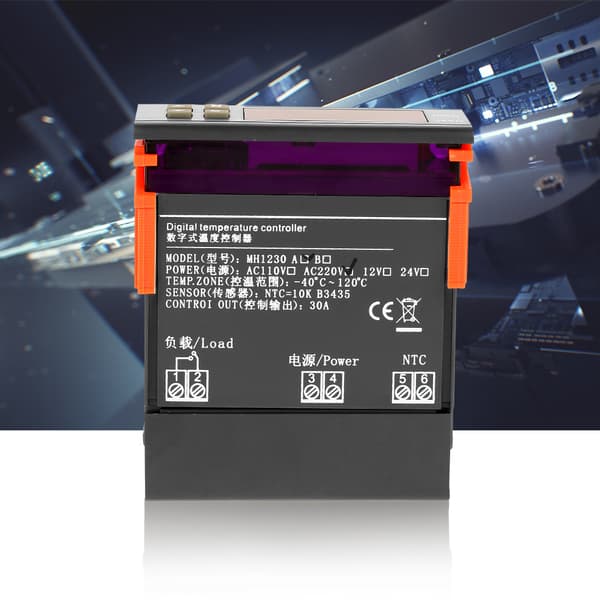 Digital temperaturregulator 30A MH1230A AC220V Effektiv kjøle- og varmekontroll