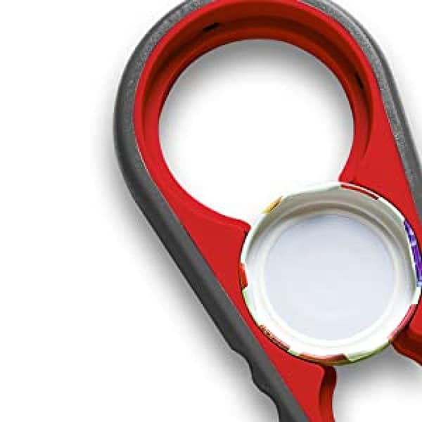 Lokköppner, boksåpner, lokköppner 2 stk, boksåpner gummi 5 i 1 KLB
