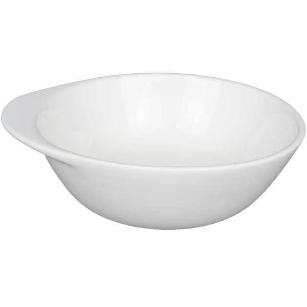 Porcelain Bowl Round Small Handle - 8 pack Vit 2704