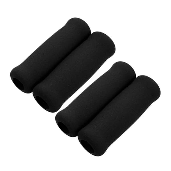 Foam Walking Stick Handle Replacement 4-pack, Non-slip Foam Padding, Soft Crutch Handle Covers, Universal Fit (FMY)