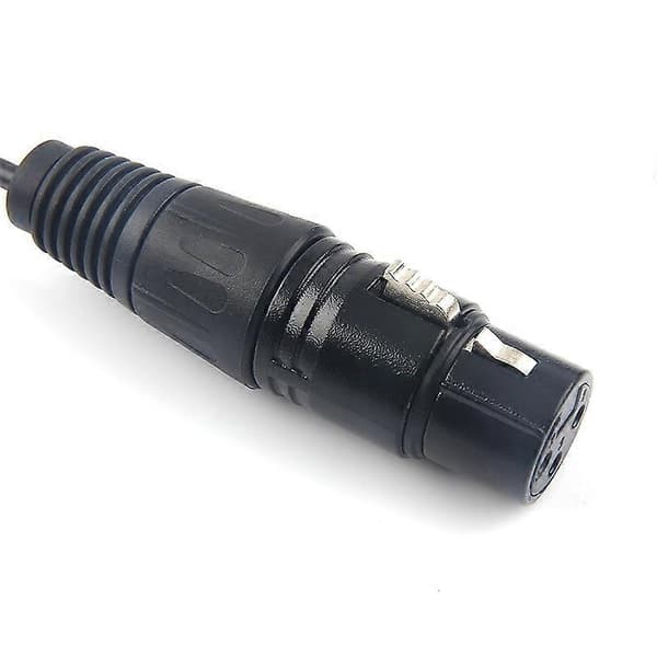 1,5m XLR 3-pin hun til 3,5mm han splitter klar signal stereolydkabel