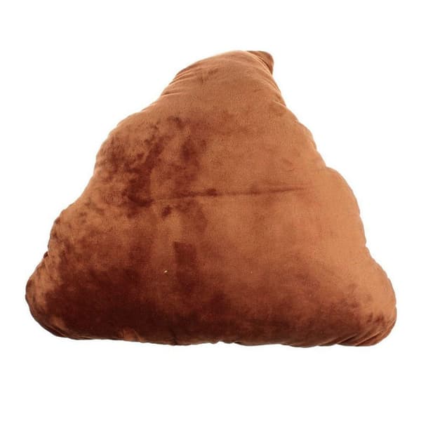 Myk Emoji Bæsj Pute Bæsj Original Gave Høy Kvalitet
