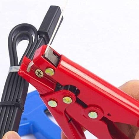 HS-519 Kabelbinderpistol Kabelbinderværktøj Trådklemme til hurtig bundtning 2,4-9,0 mm² nylonkabelbindere