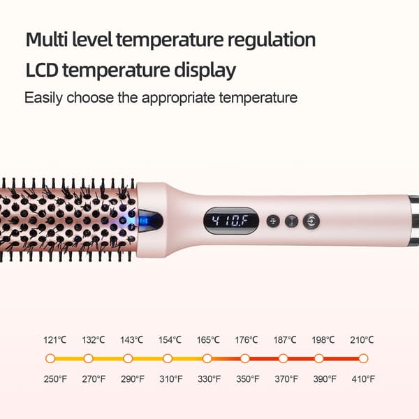 9371TU Hot brush with ceramic barrel for a glossy hairstyle