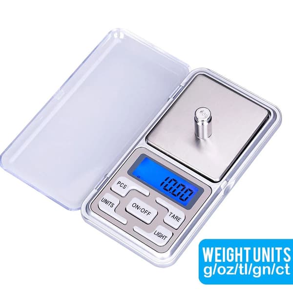 Elektroninen taskuvaaka LCD-näytöllä, 200g, 0.01g