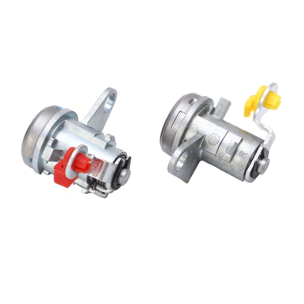 1 par bildørlåsecylinder med nøgler 69052 12360 Rustfri erstatning for COROLLA AE110 1996-2002
