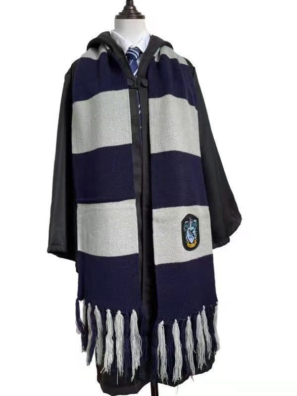 Harry Potter Kvasts Halseklæde Cosplay Kjole – Ravenclaw