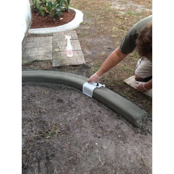 Tilpasset betonkantsten til landskabspleje DIY Den originale Curb It Yourself