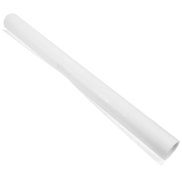 Lampeskjermmateriale PVC Hvit 120x50x0,03 cm DIY-erstatning