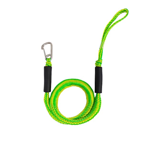 Moocy 2-pak Bungee fortøjningsline med krog, 100 cm, bådtilbehør til både, pontoner, jetski, SeaDoo WaveRunner, kajak