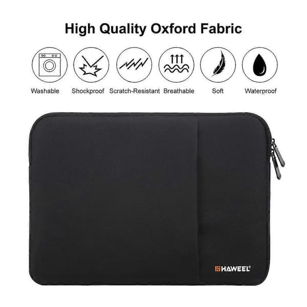 HAWEEL Splash-proof Shockproof Oxford Protective Bag 3-Layer Laptop Sleeve for 11-inch Tablet/Laptop