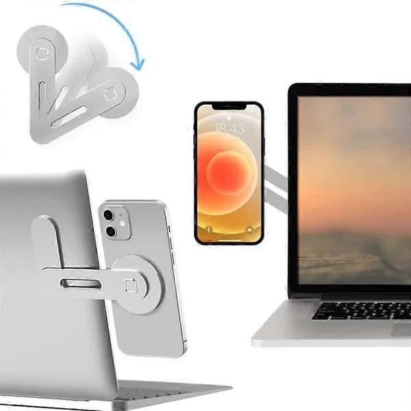 Magnetisk skjult telefonholder til Tesla Blå Blue