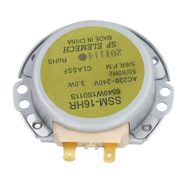 Practical Microwave Oven Turntable Motor Replacement Part, Aluminum & Copper Construction For Durability And Performance, D-Shaft Design For Compatibility