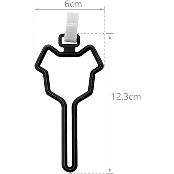 7 Stykker Handsfree Hundebæsjposeholder, Bærbare Hundavfallsposeholdere, Bæsjposeholder for Hund