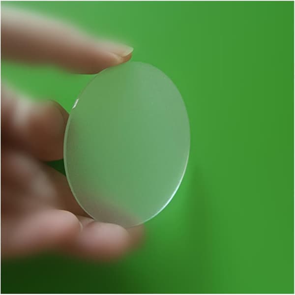 Frostat Glas LED-Glödlampskåpa 44 mm Diameter 1,6 mm Tjocklek