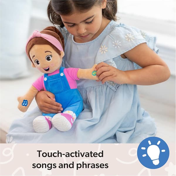 Ms. Rachel Interactive Singing & Play Doll - Soft Plush Toy for Infants & Toddlers