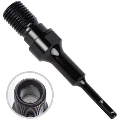 1 1/4\" UNC SDS PLUS Borekroneadapter – Kraftig Stål – Kompatibel med SDS PLUS Slagbormaskiner – Kraftig