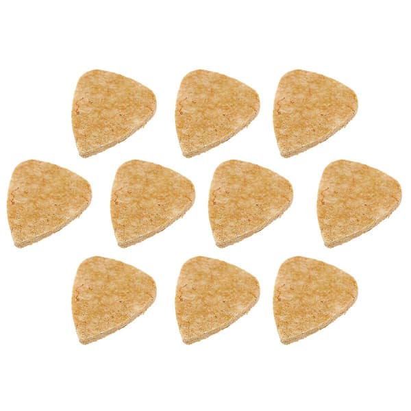10 st Filtplockar för Ukulele Mudder Plockar Plectrums för Ukulele (orange)