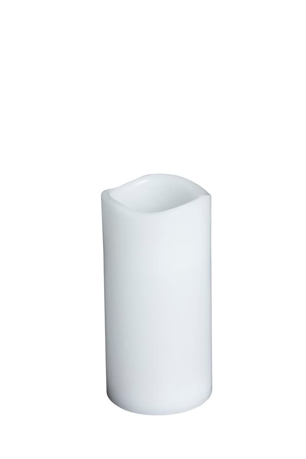 LED-lys hvid 7,5x15 cm timer Vit white